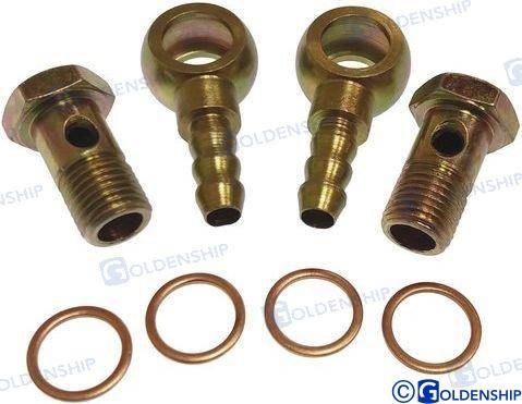 KIT PORTAGOMMA GIREVOLI  8MM (CAV)