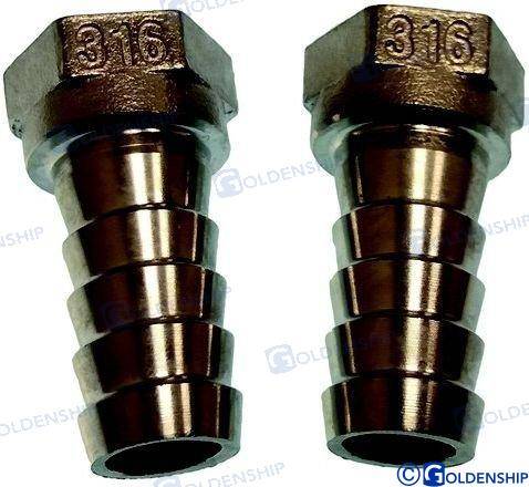 PORTAGOMMA FEMMINA INOX 3/8 - 15 (2)