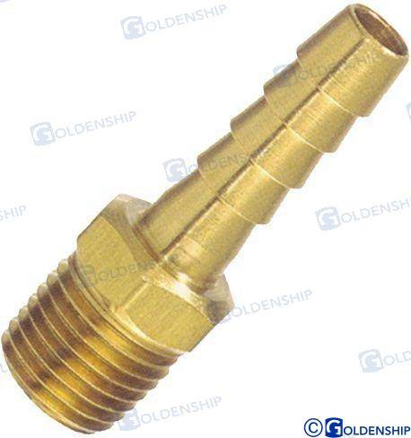 PORTAGOMMA OTTONE NPT 1/4" X5/16" (2)