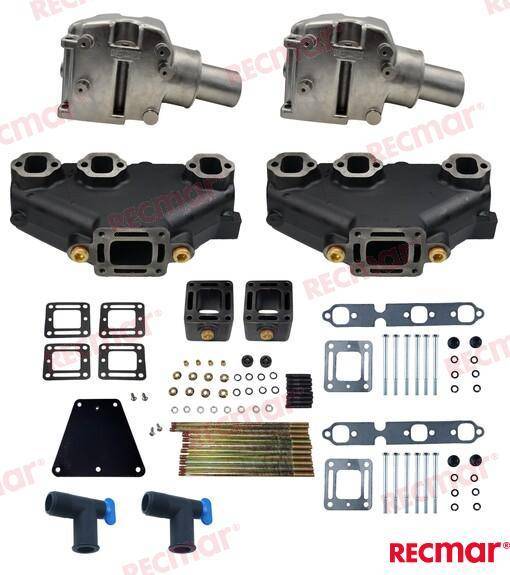 KIT SCARICO MCM 1984-2002 GM 262 V6 WET+