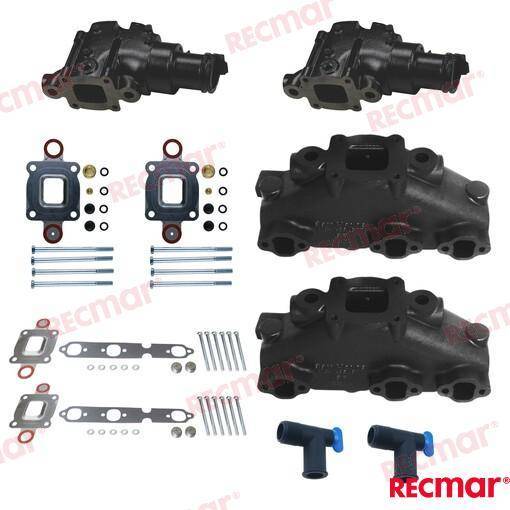 KIT SCARICO GM 262 V6 2002+ DRY 17CM