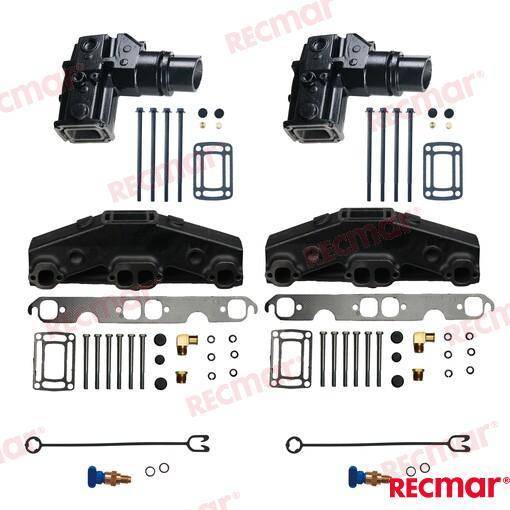 KIT SCARICO VOLVO 1993+ GM305/350 V8 25.