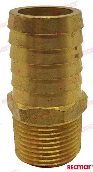 CONETTORE:BRASS3/4NPTX1 HOSESTRA