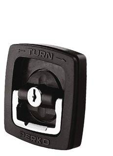 Maniglia Nera Con Serratura