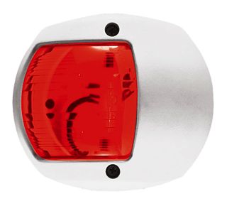 Luce Rossa 12v Plast.bianca