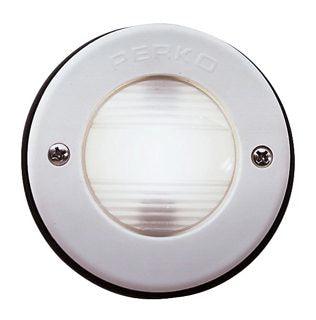 Luce Di Poppa Rotonda Bianca