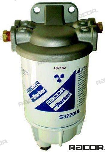 FILTRO BENZINA CON BRACKET INOX