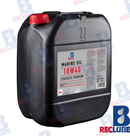OLIO MARINO 10W-40  SINTETICO  20L.