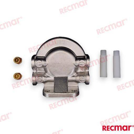SUPPORTO FILTRO ACCAIO  INOX 1/4" ROSCA