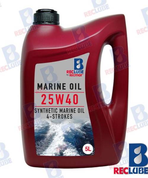 OLIO MARINO 25W-40 MISCELA SINT. 4 X3