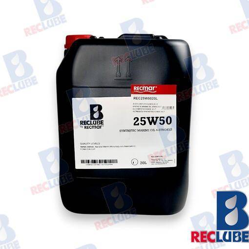 OLIO SINTETICO 25W50  20 LT.