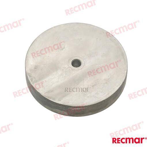 PIASTRA TONDA 100MMX21MM (ZN)