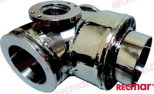 GOMITO SCARICO ACCIAIO INOX 3841510  VOL
