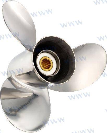 ELICA INOX. "TITAN"17-3/4X21 DESTRA
